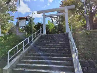 音江神社の鳥居