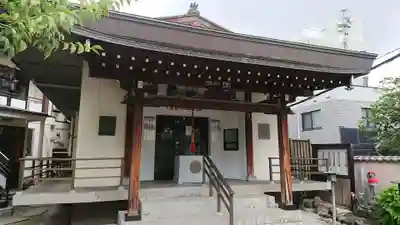 神楽坂安養寺の本殿・本堂