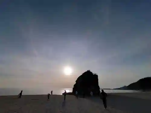 稲佐の浜　弁天島(島根県)