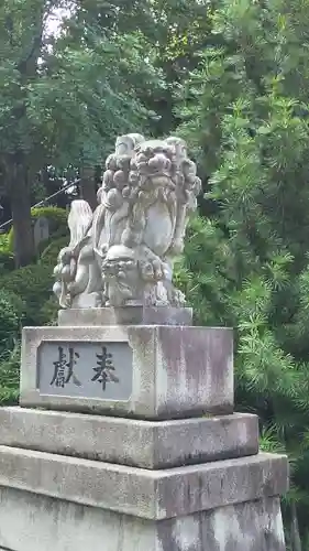 日枝神社水天宮の狛犬