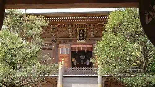 江島神社の本殿