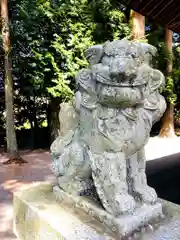 野尻川上神社の狛犬