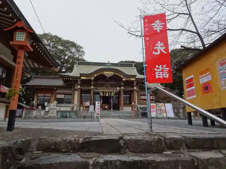到津八幡神社の本殿・本堂