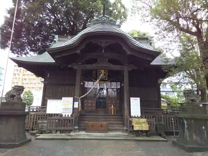 阿邪訶根神社の本殿・本堂