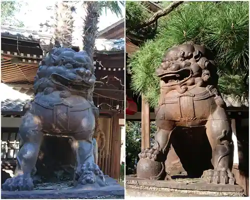 観音寺（世田谷山観音寺）の狛犬