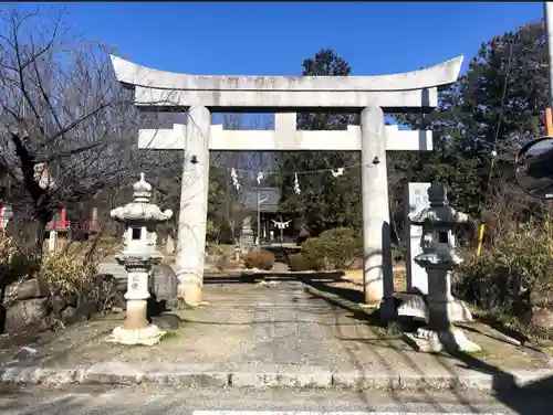 甲斐総社八幡神社の鳥居