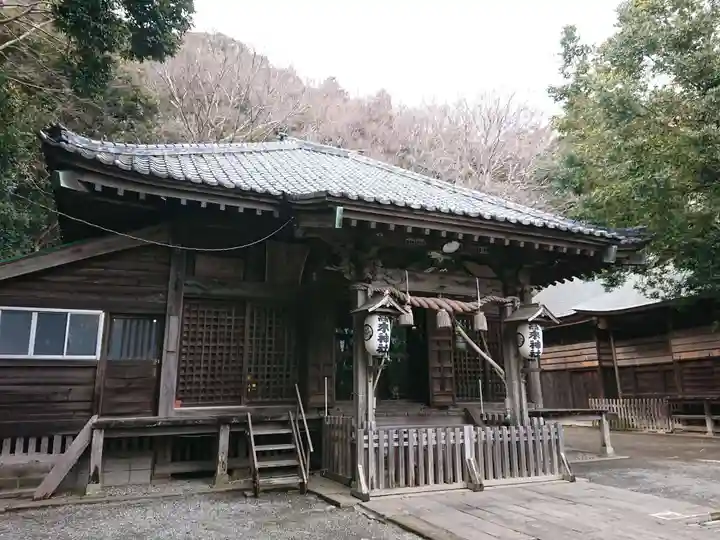 高來神社の本殿・本堂