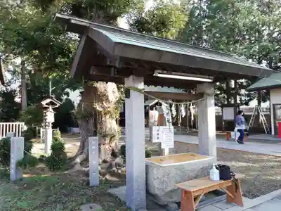 香取神社（旭町香取神社・大鳥神社）の手水舎
