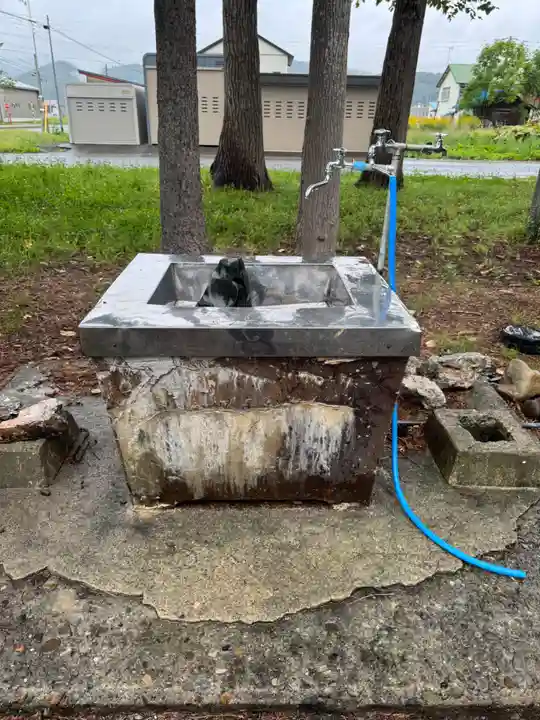 幌加内神社の手水舎