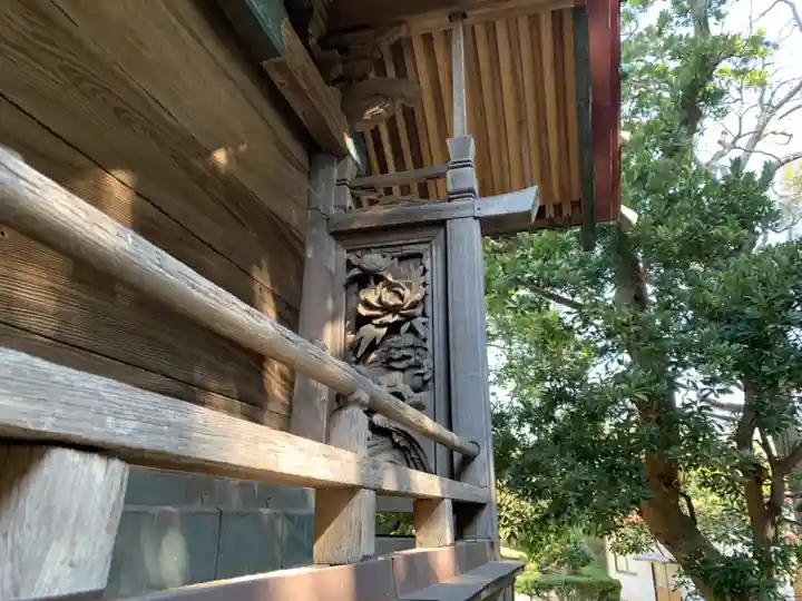 諏訪神社の芸術