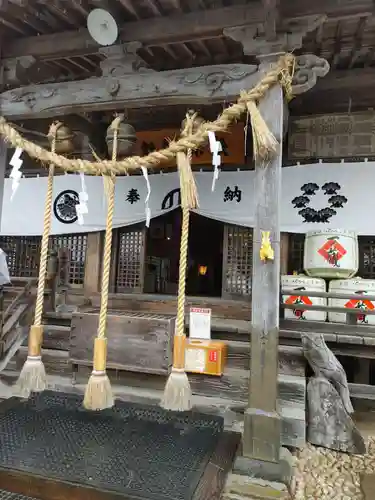 秋保神社の本殿・本堂