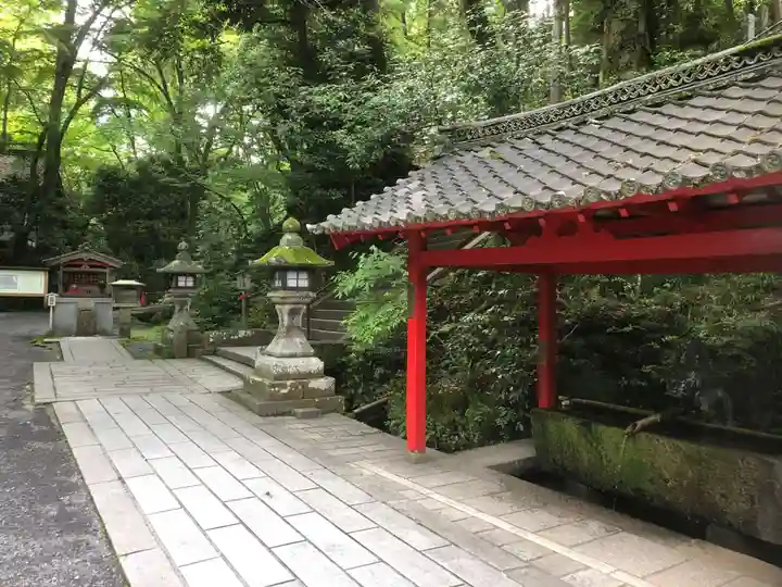 石山寺の手水舎