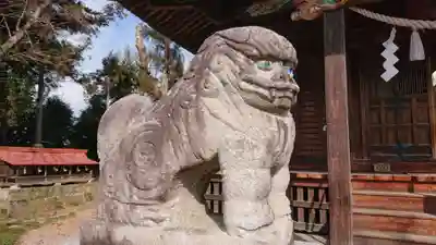 人丸神社(小中町)の狛犬