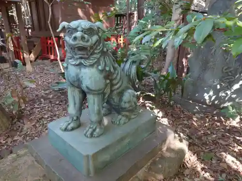 駒木諏訪神社の狛犬