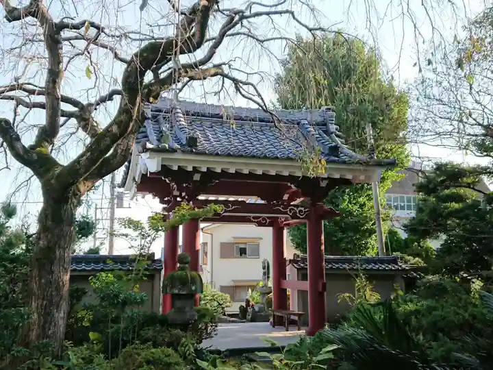 英潮院の山門・神門