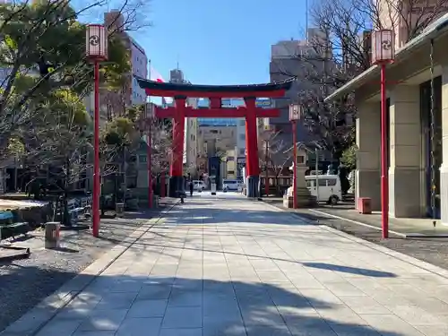 富岡八幡宮の鳥居