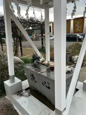 諏訪神社の手水舎