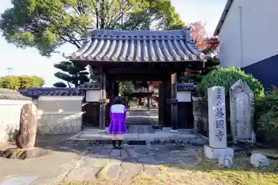 養国寺の山門・神門