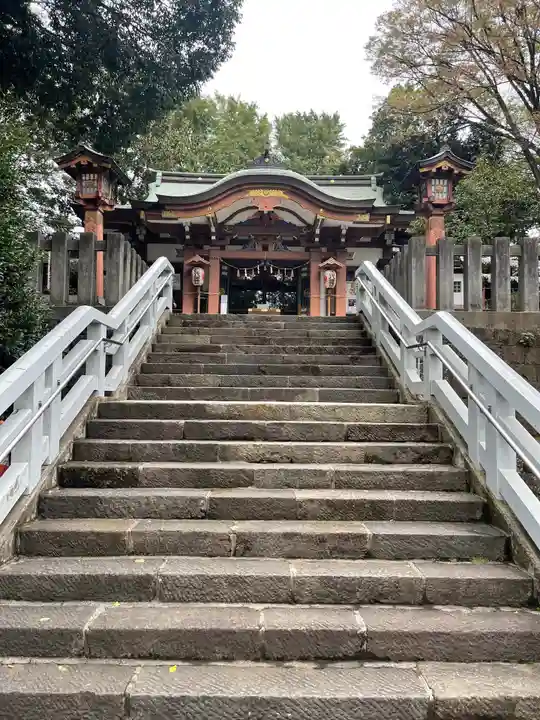 北澤八幡神社の本殿・本堂