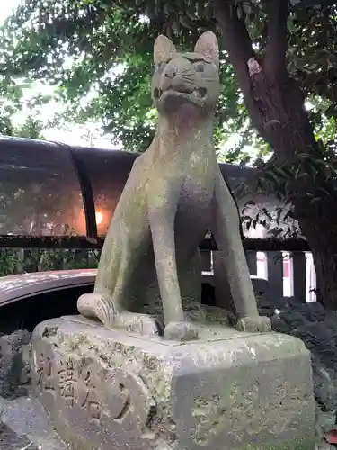 小野照崎神社の狛犬