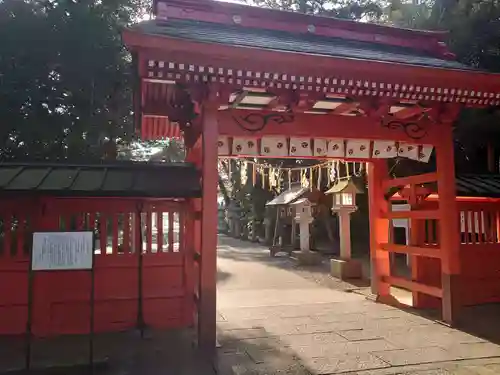 息栖神社の山門・神門