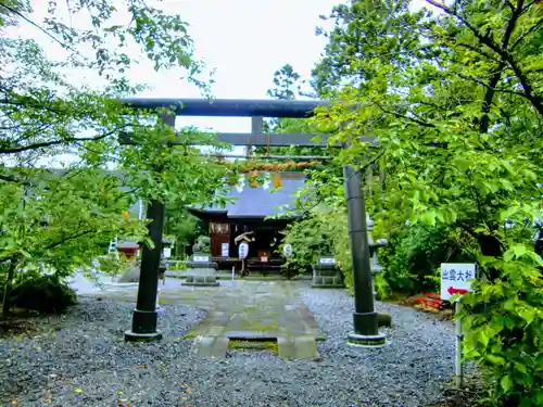 出雲大社会津分霊社の鳥居