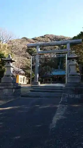 洲崎神社の鳥居