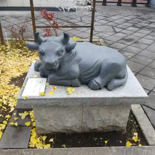 成子天神社の狛犬