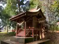 蓑毛神社の本殿・本堂