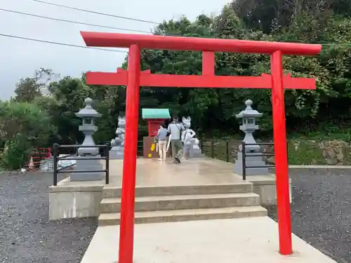 元乃隅神社の鳥居