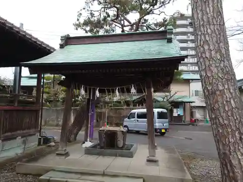 蒲原神社の手水舎