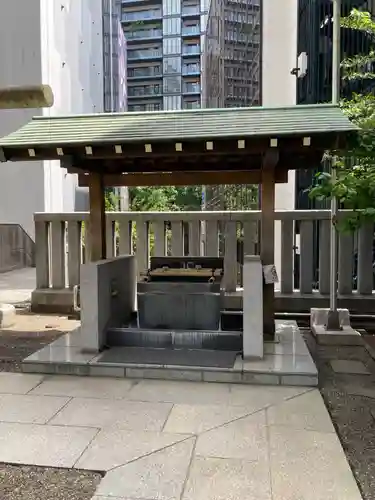 宮益御嶽神社の手水舎