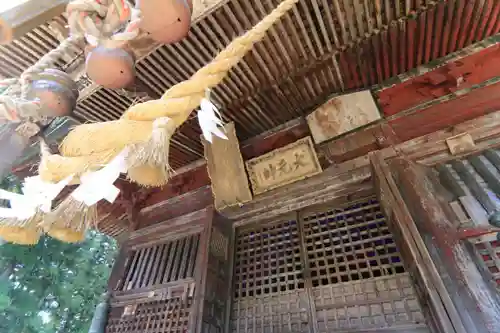 田村神社の本殿・本堂