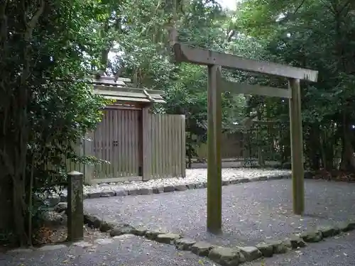 大土御祖神社（皇大神宮摂社）・宇治乃奴鬼神社（皇大神宮末社）の鳥居