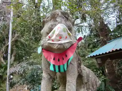 富里香取神社の狛犬