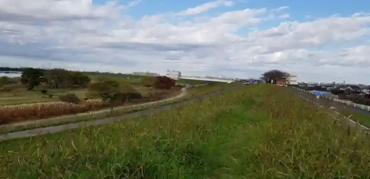鵜森稲荷神社の周辺
