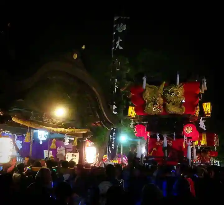大浦神社のお祭り