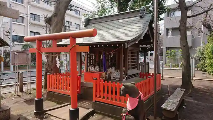 松庵稲荷神社の本殿・本堂