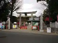 牟呂八幡宮の鳥居