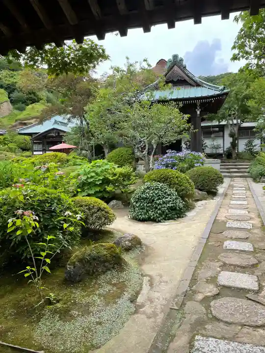 海蔵寺の庭園