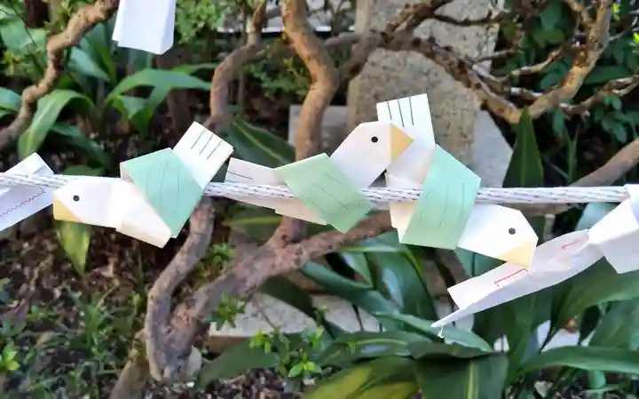 鳩森八幡神社のおみくじ