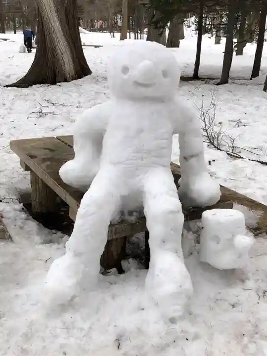 北海道神宮の像