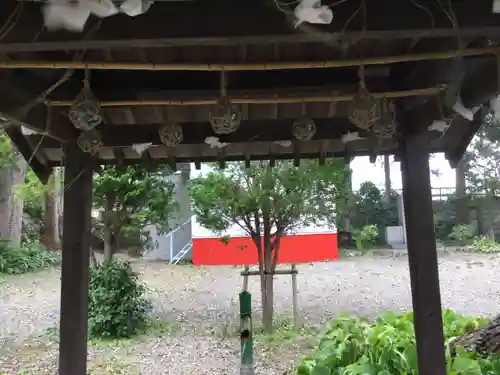 船魂神社の手水