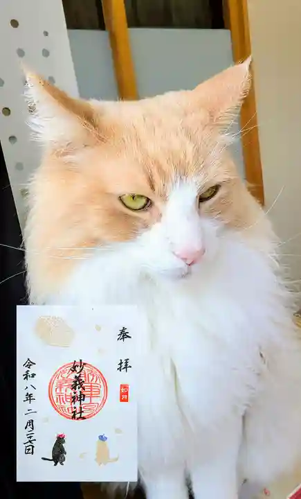 駒込妙義神社の御朱印