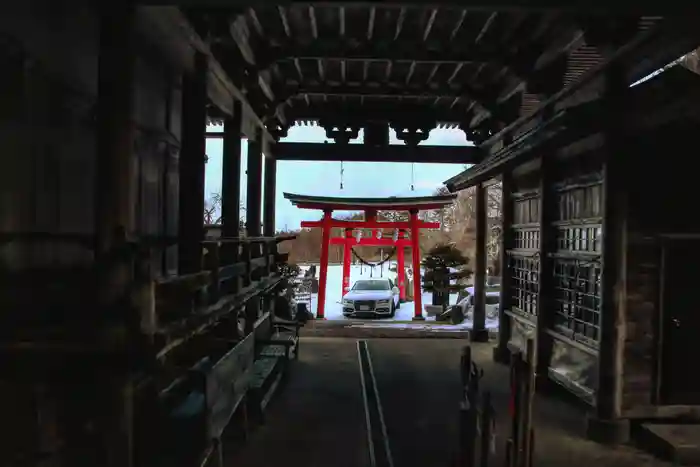 鵜鳥神社の鳥居