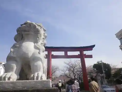 鶴岡八幡宮の狛犬