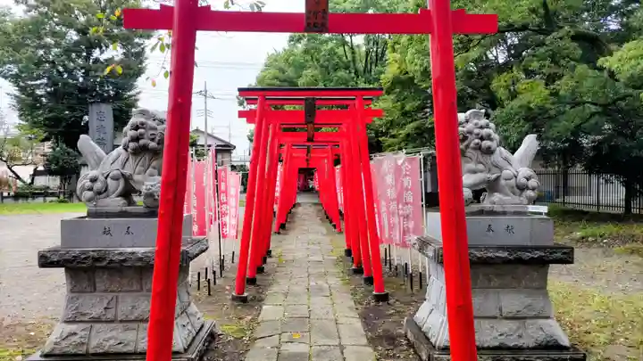 於菊稲荷神社(群馬県)