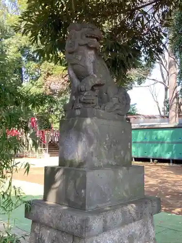 太子堂八幡神社の狛犬