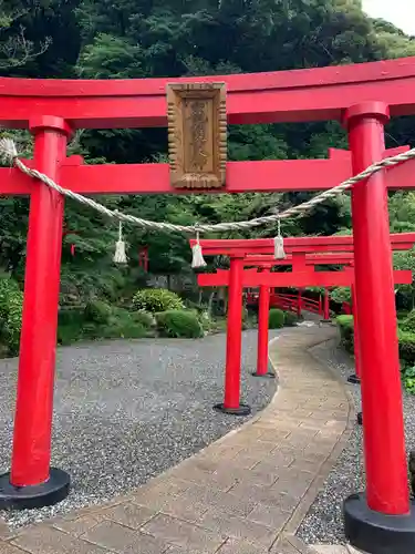 白龍稲荷大神の鳥居