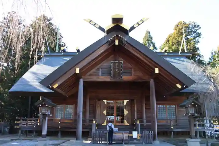 開成山大神宮の本殿・本堂
